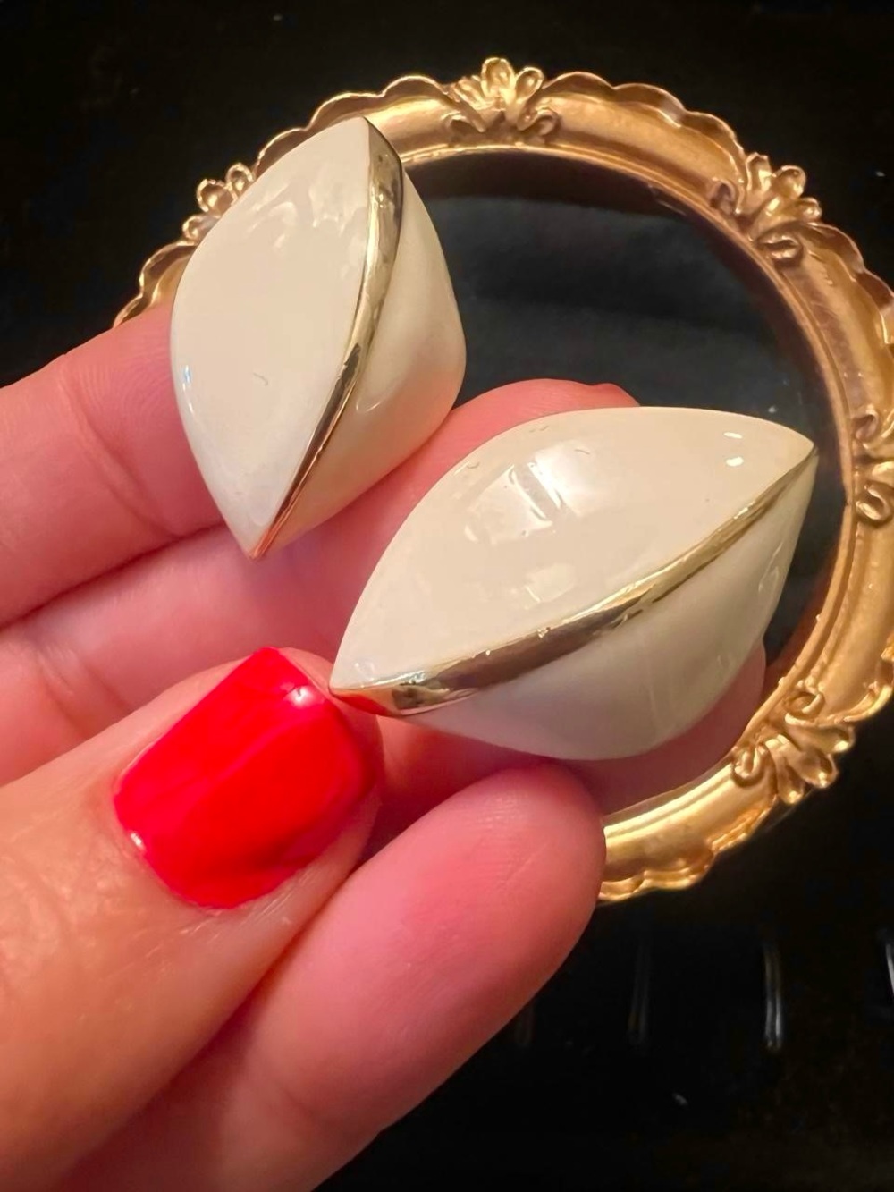 Vintage Marvella Retro Earrings Mid Century